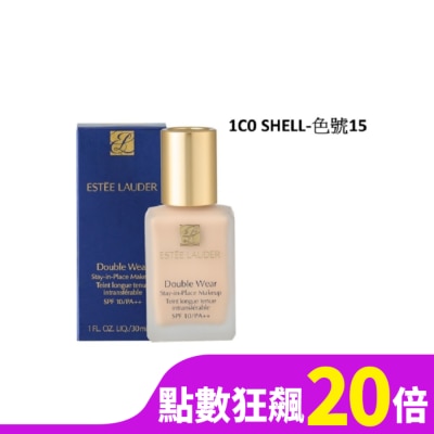 ESTEE LAUDER 雅詩蘭黛 【ESTEE LAUDER 雅詩蘭黛】粉持久完美持妝粉底SPF10/PA++ 30ml 公司貨(1C0)