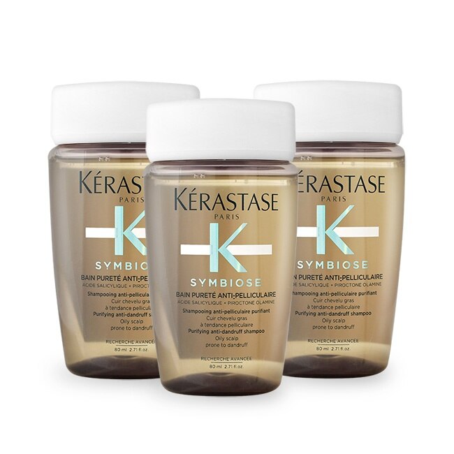 KERASTASE 卡詩 極淨平衡髮浴(80ml)X3-國際航空版