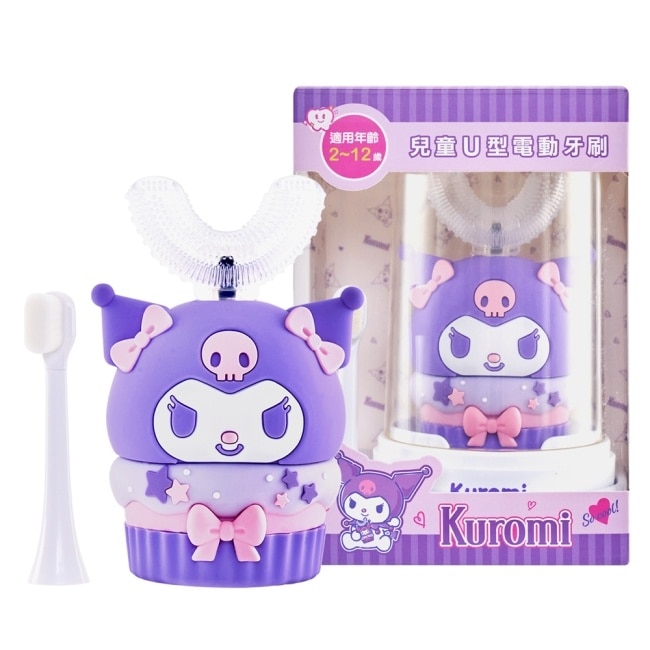 優樂-Kuromi 兒童U型電動牙刷