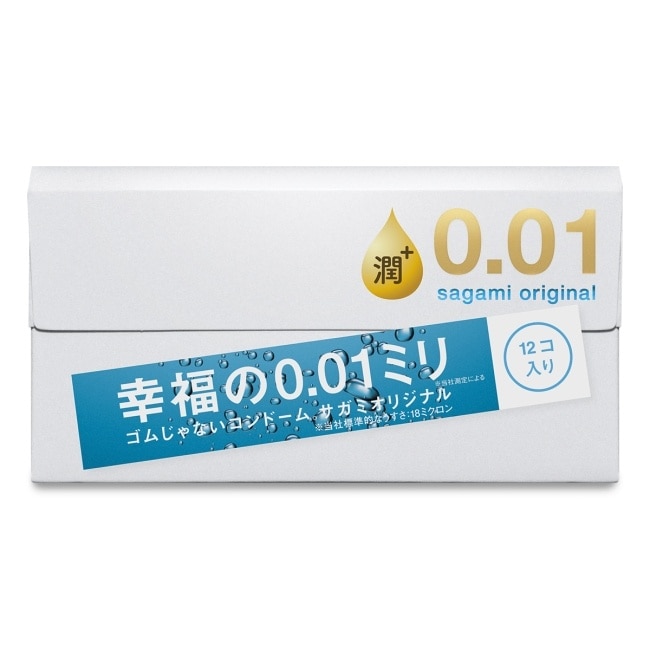 相模元祖 0.01 極潤裝 PU 保險套 12 入