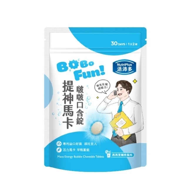 活沛多 提神馬卡啵啵口含錠60錠