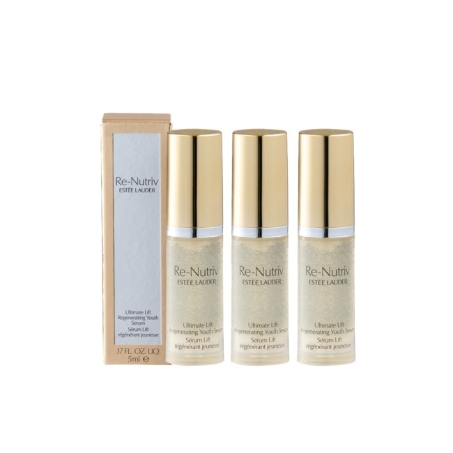 【ESTEE LAUDER 雅詩蘭黛】白金級極萃賦活花秘精萃5ml*3 公司貨