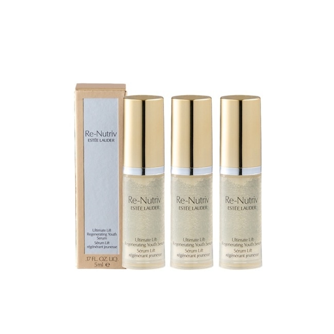 【ESTEE LAUDER 雅詩蘭黛】白金級極萃賦活花秘精萃5ml*3 公司貨