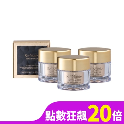 ESTEE LAUDER 雅詩蘭黛 【ESTEE LAUDER 雅詩蘭黛】白金級黑鑽松露逆時眼霜5ml*3 公司貨