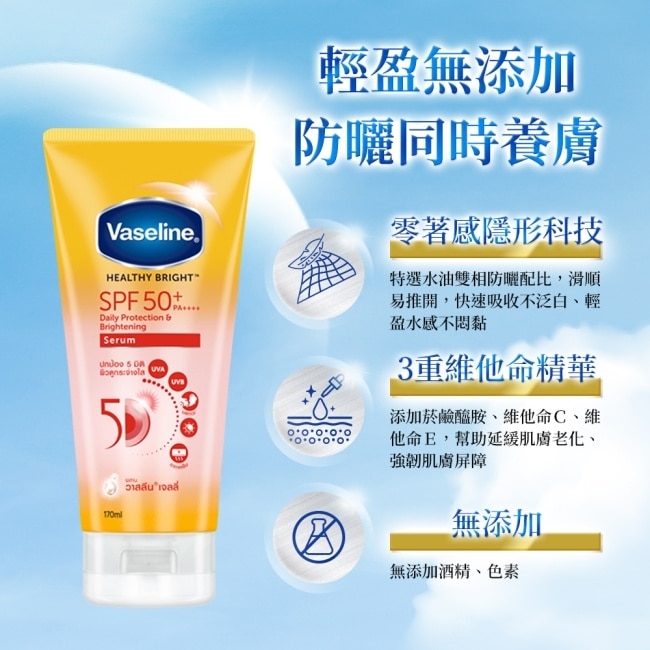 凡士林5D極護水感防曬乳170ML_獨家款