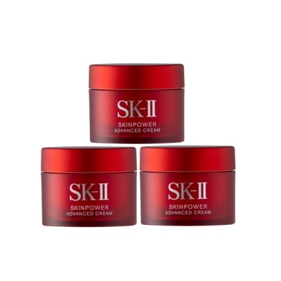 SKII 【SK-II】致臻肌活能量活膚霜15g*3 公司貨(一般版)