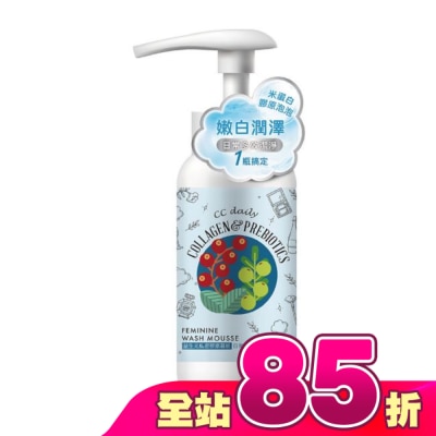 Dr`s Formula - CC daily益生元私密膠原慕斯(日常潔淨型)200g