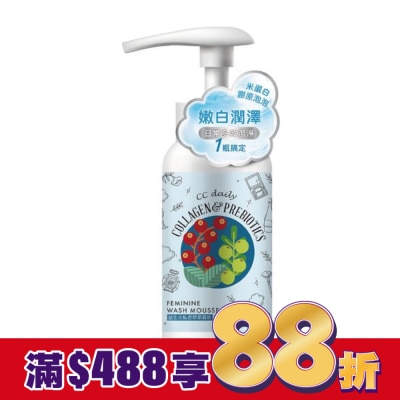 Dr`s Formula CC daily益生元私密膠原慕斯(日常潔淨型)200g