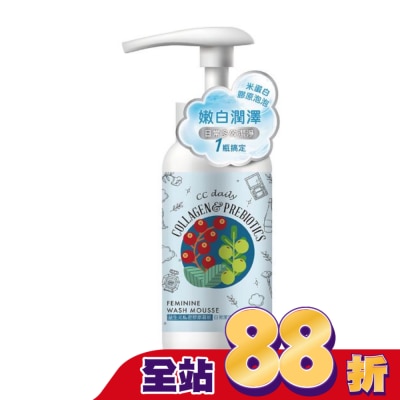 Dr`s Formula - CC daily益生元私密膠原慕斯(日常潔淨型)200g