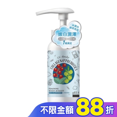 Dr`s Formula CC daily益生元私密膠原慕斯(日常潔淨型)200g