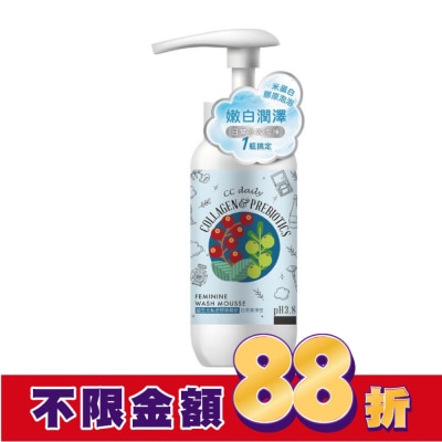 Dr`s Formula CC daily益生元私密膠原慕斯(日常潔淨型)200g