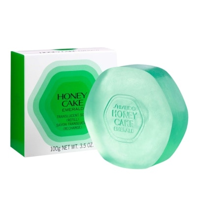 HONEYCAKE 資生堂Honey cake翠綠香皂 100g