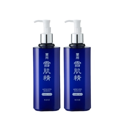 KOSE 高絲 【KOSE 高絲】雪肌精化妝水500ml(極潤型)*2 公司貨(超值組)