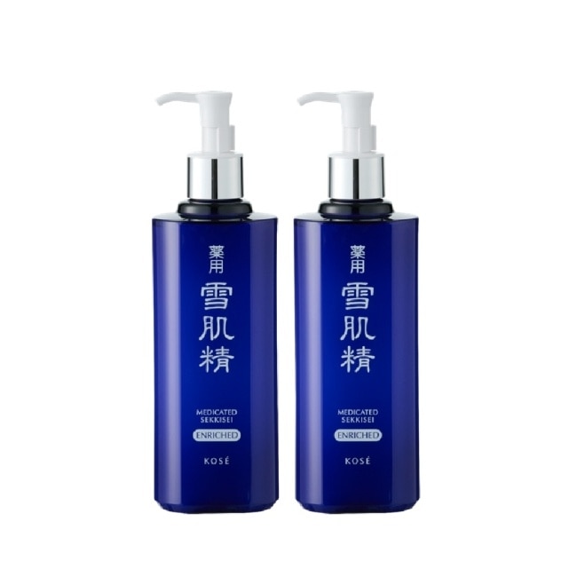 【KOSE 高絲】雪肌精化妝水500ml(極潤型) 二入組 公司貨(超值組)