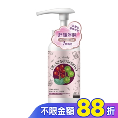 Dr`s Formula CC daily益生元私密膠原慕斯(加強舒緩型)200g