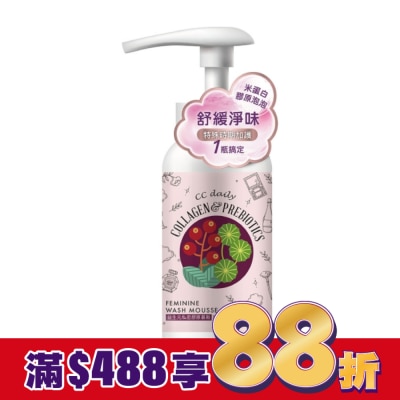 Dr`s Formula CC daily益生元私密膠原慕斯(加強舒緩型)200g