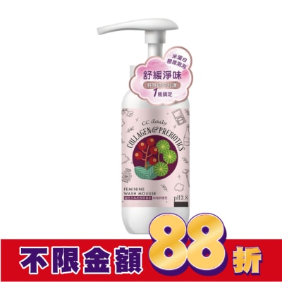 Dr`s Formula CC daily益生元私密膠原慕斯(加強舒緩型)200g