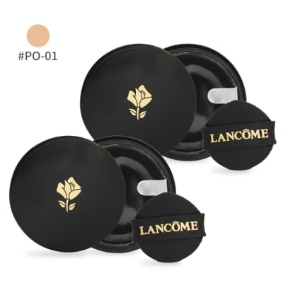 LANCOME蘭蔻 LANCOME 蘭蔻 零粉感超持久彈力水粉霜SPF40/PA++(2g)X2#PO-01-專櫃公司貨