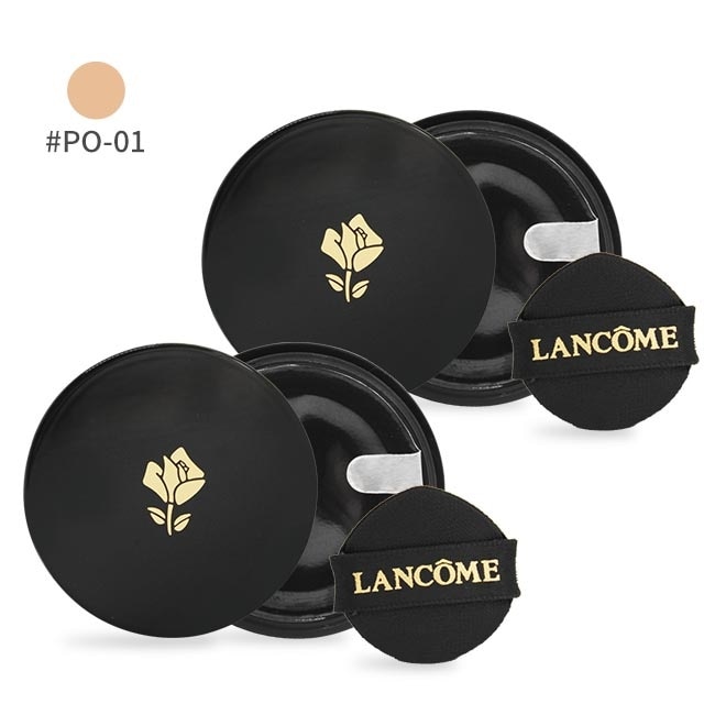 LANCOME 蘭蔻 零粉感超持久彈力水粉霜SPF40/PA++(2g)X2#PO-01-專櫃公司貨