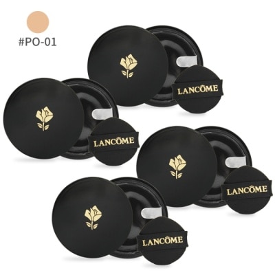 LANCOME蘭蔻 LANCOME 蘭蔻 零粉感超持久彈力水粉霜SPF40/PA++(2g)X4#PO-01-專櫃公司貨