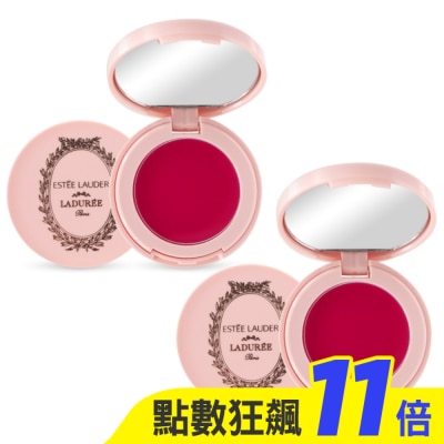 ESTEE LAUDER 雅詩蘭黛 ESTEE LAUDER 雅詩蘭黛 粉嫩慾望晶透潤唇膏(1.6g)X2#04 紅寶石-專櫃公司貨