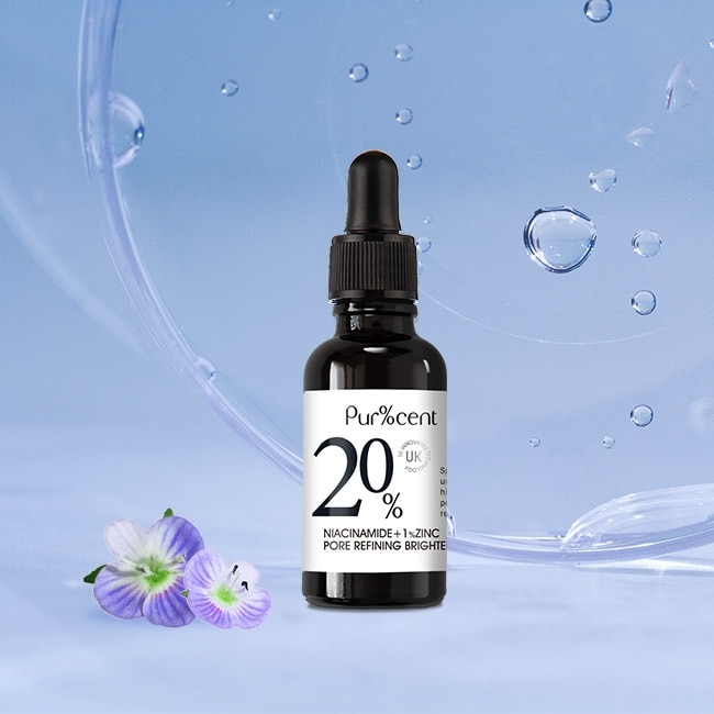 PUR%CENT璞珥森 20%B3菸醯胺+1%鋅煥亮毛孔緊緻精華30ml