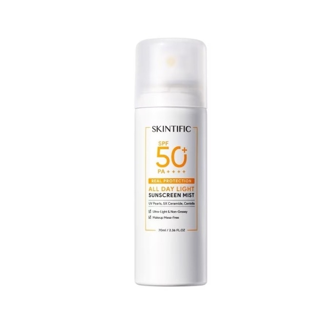 SKINTIFIC水晶防曬噴霧70ml