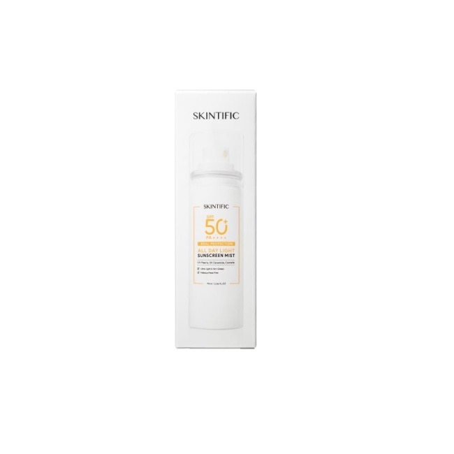 SKINTIFIC水晶防曬噴霧70ml