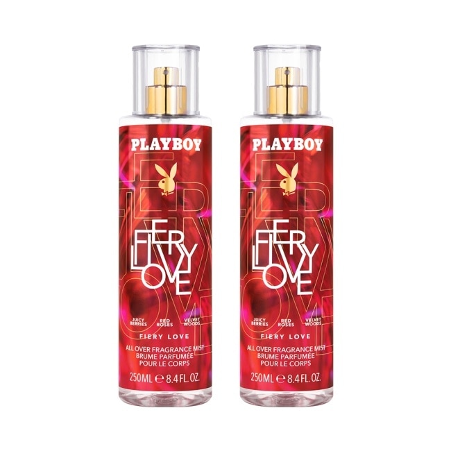 PLAYBOY 熾熱愛情香氛身體噴霧 250ml-2入
