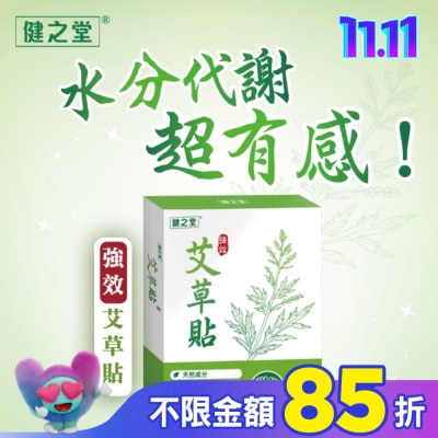HEALTHALL 健之堂强效艾草貼10片