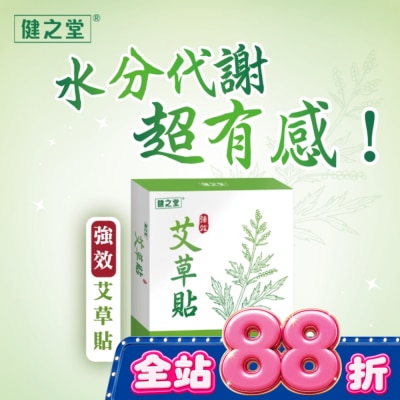 HEALTHALL - 健之堂强效艾草足貼10片(2片/包，共5包) image