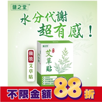 HEALTHALL 健之堂强效艾草貼10片