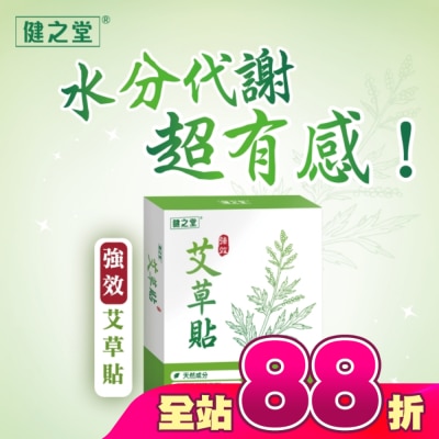 HEALTHALL - 健之堂强效艾草貼10片