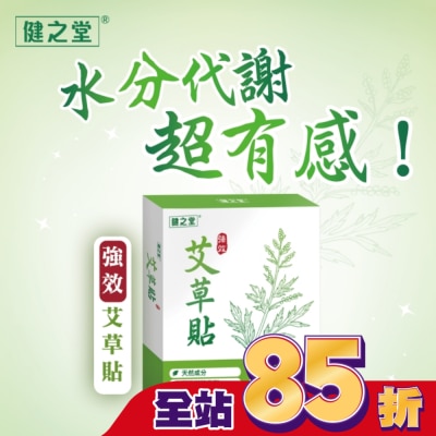 HEALTHALL 健之堂强效艾草貼10片