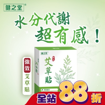 HEALTHALL - 健之堂强效艾草貼10片