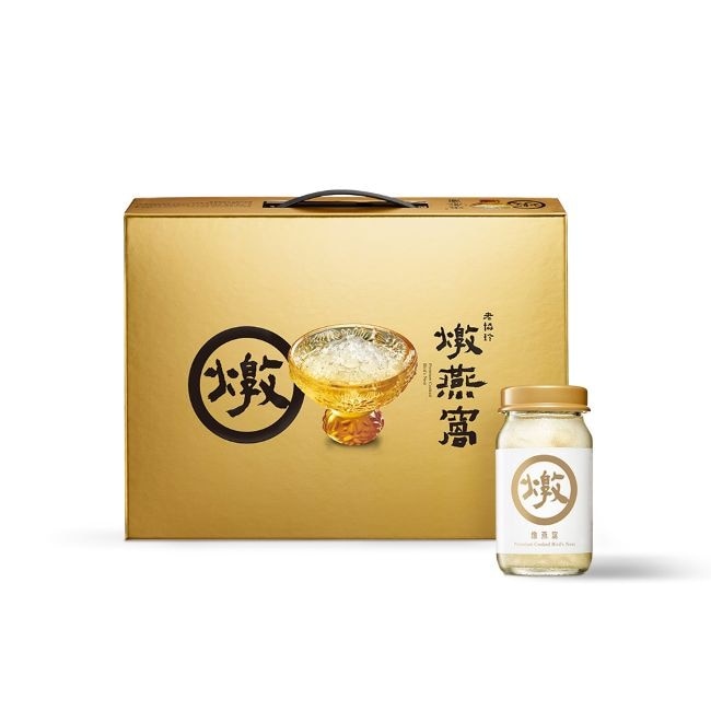 老協珍燉燕窩禮盒(60ml*5入/附波鑽碗)