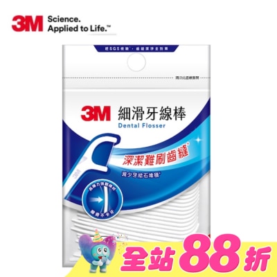 3M - 3M細滑牙線棒-50支入