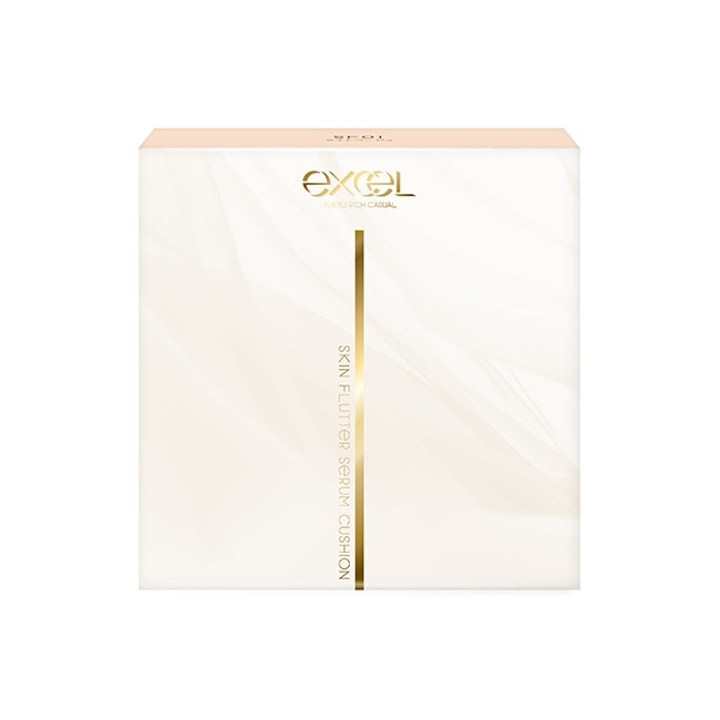 EXCEL 煥顏潤采氣墊粉餅01明亮粉13g