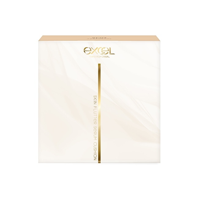 EXCEL 煥顏潤采氣墊粉餅03自然膚13g