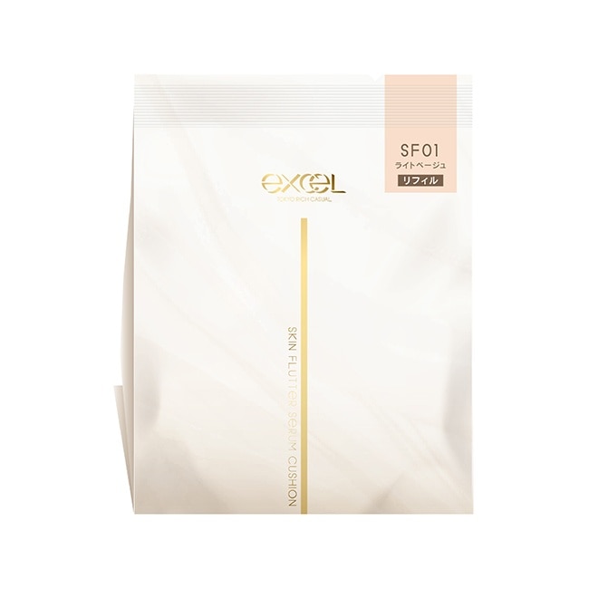 EXCEL 煥顏潤采氣墊粉餅補充粉蕊01明亮粉13g