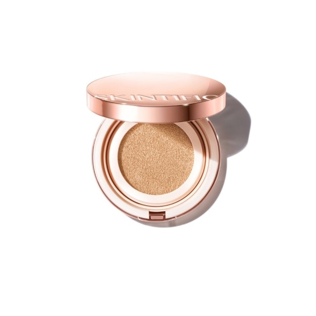 SKINTIFIC無瑕氣墊粉底液01W暖調香草白-11g