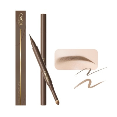 EXCEL EXCEL 2合1持久眉彩筆N 01自然棕11.5g