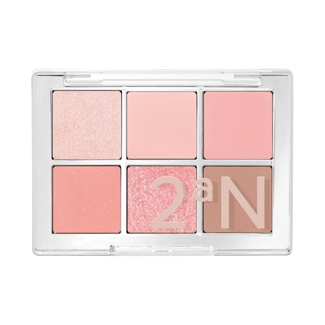 2aN極簡主義眼影盤#12暖杏大地 4.5G