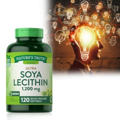 NATURESTRUTH 綠萃淨 大豆卵磷脂1200mg軟膠囊(120粒/瓶)