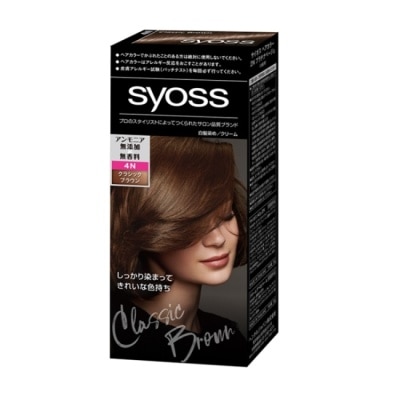 絲蘊 syoss 絲蘊沙龍蓋白染4N高級經典棕
