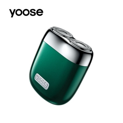 yoose有色 yoose Mini 2.0 全合金隨身電動刮鬍刀 英倫綠