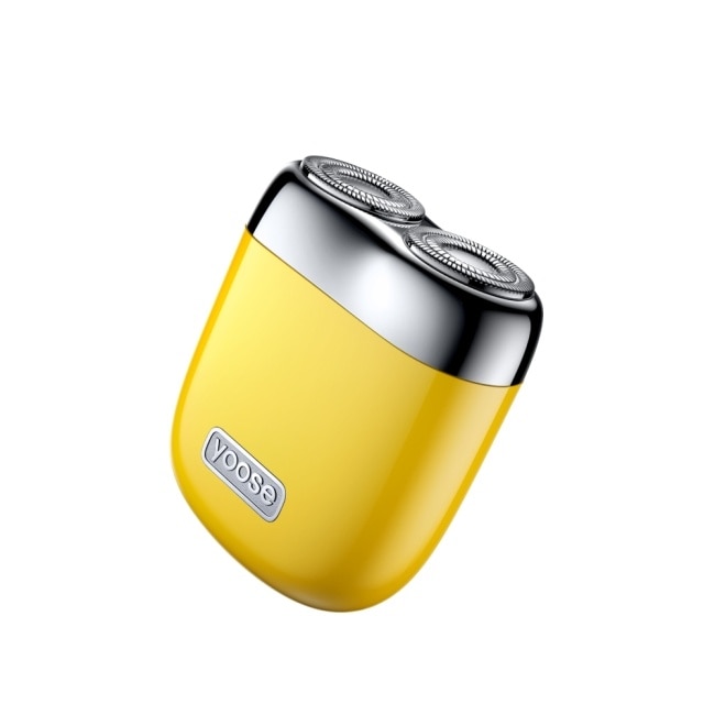 yoose Mini 2.0 全合金隨身電動刮鬍刀 競速黃