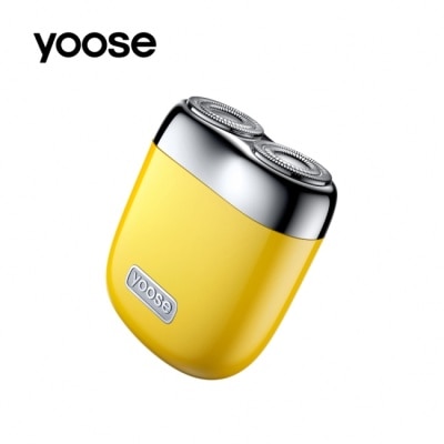 yoose有色 yoose Mini 2.0 全合金隨身電動刮鬍刀 競速黃