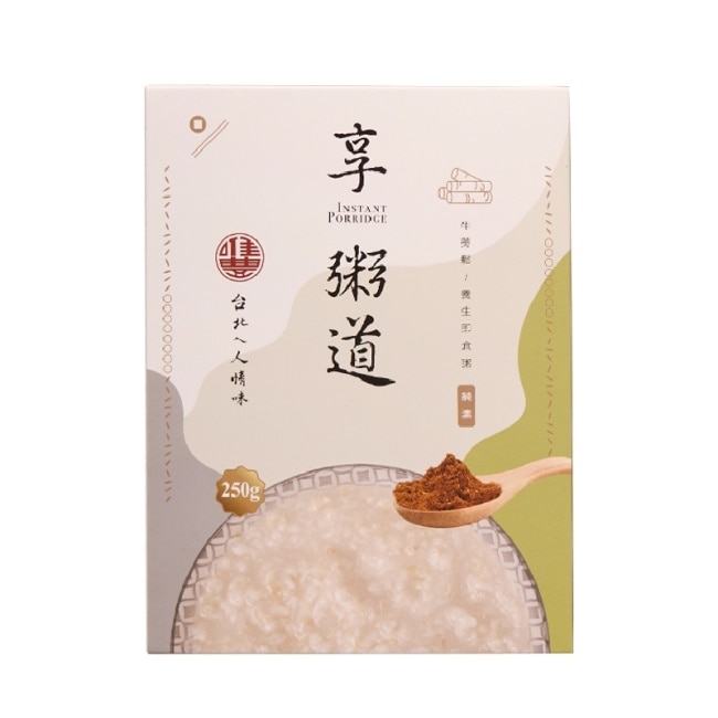 【唯豐肉鬆】享粥道即食粥(素)x4盒(270g/盒)