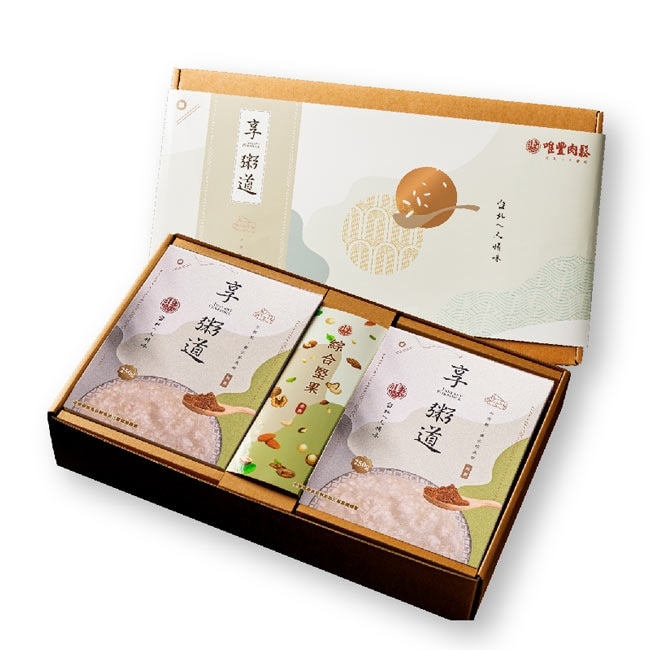 【唯豐肉鬆】享粥道即食粥禮盒(素)